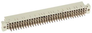 HARTING 09032966850 Conector DIN 41612, Serie Type C, 96 Contactos, Receptáculo eléctrico, 2.54 mm, 3 Hileras