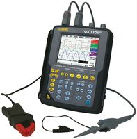 AEMC INSTRUMENTS OX7104III 100MHZ Oscilloscope, OXIII Series, 4 Channel, Isolated, 100 MHz, 100 GSPS, 10 kpts, 3.5 ns