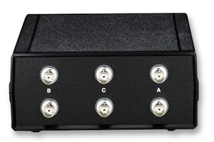 BLACK BOX SW630A-BNC Conmutador Coaxial, ABC-Doble, BNC