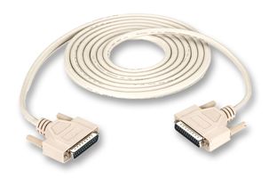 BLACK BOX BC00706 Cable de Computadora, Conector D-Sub Macho de 25 Posiciones