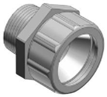 ABB - THOMAS & BETTS 2557 Conector Glándula, 34.9 mm, 37.7 mm, Acero, Sin Clasificar