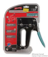 ARROW FASTENER T37 Engrapadora, Acero, Mango de Compresión, Para Grapas T37