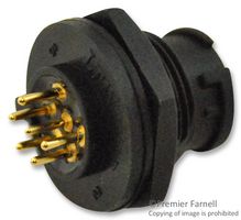 AMPHENOL LTW BD-06PMMP-LC7001 Conector Circular, Standard Circular Connector, Serie Standard (B), Enchufe de Montaje en Panel
