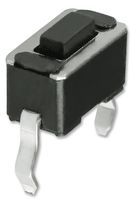 E-SWITCH TL1107AF180WQ Interruptor Táctil, SPST-NA, TL1107 Series, Accionamiento superior, Through Hole, Botón Rectangular
