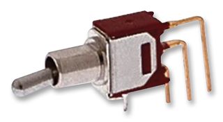 E-SWITCH 200MSP1T2B2M7RE Toggle Switch, Subminiature, On-On, SPDT, Non Illuminated, 200 Series, Through Hole, 3 A