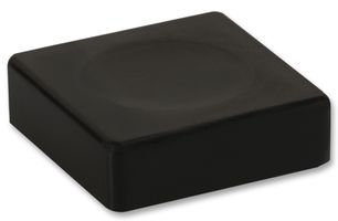 E-SWITCH 4JBLK Switch Cap, P197, P227 Series Power Pushbutton Switches, Black, 4J Series
