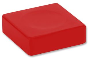 E-SWITCH 4JRED Switch Cap, P197, P227 Series Power Pushbutton Switches, Red, 4J Series