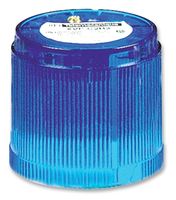 SCHNEIDER ELECTRIC XVEC2B6 Torreta, Harmony XVE, Azul, Continuo, Constante, 24VCD 24VCA, IP42, 70mm de Diámetro, 52mm de Altura