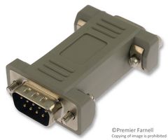 GC ELECTRONICS 45-0516-00BU Adaptador para Conector D Sub, RS-232, D-Sub Estándar, Plug, 9 Posiciones, D-Sub Estándar