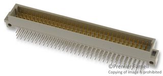 HARTING 09031962921 Conector DIN 41612, Serie DIN 41612, 96 Contactos, Macho, 2.54 mm, 3 Hileras, a + b + c