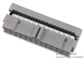 3M 3626-6600 IDC Connector, IDC Receptacle, Female, 2.54 mm, 2 Row, 24 Contacts, Cable Mount