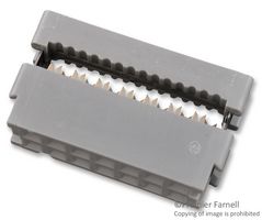 3M 3385-6000 IDC Connector, IDC Receptacle, Female, 2.54 mm, 2 Row, 14 Contacts, Cable Mount