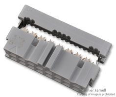 3M 3452-7600 IDC Connector, IDC Receptacle, Female, 2.54 mm, 2 Row, 16 Contacts, Cable Mount