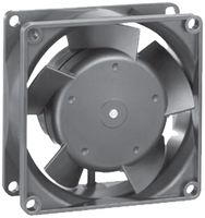 EBM-PAPST 8314U Ventilador axial de CD, 24 V, Cuadrado, 80 mm, 32 mm, Rodamiento de bolas, 31.8 CFM