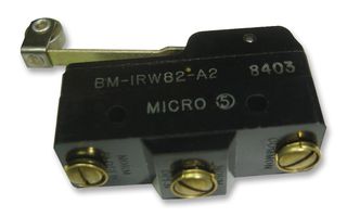 HONEYWELL BM-1RW82-A2 Interruptor Microswitch, Standard, Palanca tipo Roldana, SPDT, Tornillo, 22 A