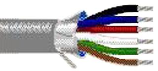 BELDEN 9536 060100 Cable Multiconductor, Computadora, Blindado, 6 Hilos, 24 AWG, 100 ft, 30.48 m