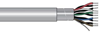 ALPHA WIRE 2213C SL005 Multipair Cable, Communication, Shielded, 3 Pair, 22 AWG, 0.35 mm², 100 ft, 30.5 m