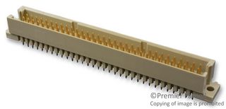 TE CONNECTIVITY - AMP 5650908-5 DIN 41612 Connector, 96 Contacts, Plug, 2.54 mm, 3 Row, a + b + c