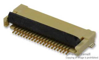ARATAS XF2M-2015-1A FFC / FPC Board Connector, 0.5 mm, 20 Contacts, XF Series, Surface Mount, Top, Bottom, 1 Row