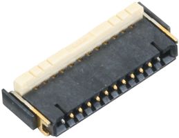 PANASONIC AYF532435 FFC / FPC Board Connector, 0.5 mm, 24 Contacts, Receptacle, Y5B Series, Surface Mount