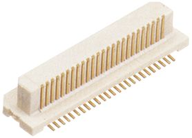 PANASONIC AXK6S50447YG Mezzanine Connector, Header, 0.5 mm, 2 Rows, 50 Contacts, Surface Mount, Copper Alloy