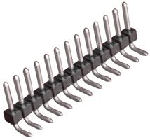 MOLEX 22-28-8043 Pin Header, Board-to-Board, 2.54 mm, 1 Rows, 4 Contacts, Through Hole Right Angle