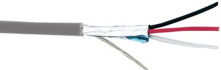BELDEN 9533 060100 Cable Multiconductor, Computadora, Blindado, 3 Hilos, 24 AWG, 100 ft, 30.48 m