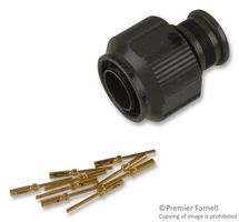 AMPHENOL AEROSPACE 2M801-007-16NF7-10PA Circular Connector, 2M801 Series, MIL-DTL-38999 Series III, Straight Plug, 10 Contacts, Crimp Pin