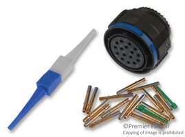AMPHENOL AEROSPACE D38999/26WG16SN Conector Circular, MIL-DTL-38999 serie III, Serie MIL-DTL-38999 III, Macho Reca, 16 Contactos