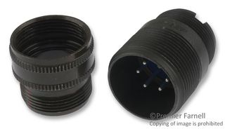 AMPHENOL INDUSTRIAL 97-3101A18-12P Circular Connector, 97 Series, MIL-DTL-5015 Series, Cable Mount Receptacle, 6 Contacts, Solder Pin