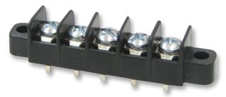 MOLEX 38700-6305 PCB Mount Barrier Terminal Block, 8.25 mm, 1 Row, 5 Positions, 22 AWG, 14 AWG, 15 A