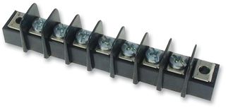 MOLEX 38720-0207 Bloque de Terminales de Montaje en Panel, 1 Hilera, 7 Posiciones, 24 AWG, 12 AWG, 9.53 mm, 25 A