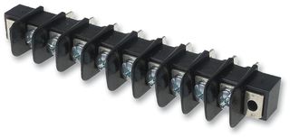 MOLEX 38721-6709 PCB Mount Barrier Terminal Block, 9.53 mm, 1 Row, 9 Positions, 24 AWG, 12 AWG, 25 A