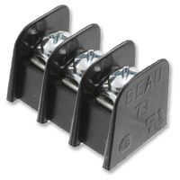 MOLEX 38730-6303 PCB Mount Barrier Terminal Block, 11.13 mm, 1 Row, 3 Positions, 24 AWG, 10 AWG, 30 A