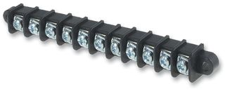 MOLEX 38740-6111 Bloque de Terminales de Montaje en Panel, 1 Hilera, 11 Posiciones, 24 AWG, 10 AWG, 11.11 mm, 30 A
