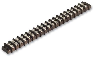MOLEX 38770-0320 Bloque de Terminales de Montaje en Panel, 2 Hileras, 20 Posiciones, 24 AWG, 12 AWG, 9.53 mm, 20 A