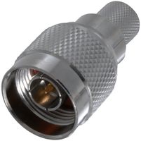 AIM CAMBRIDGE - CINCH CONNECTIVITY CPN8 RF / Coaxial Connector, N Type, Straight Plug, Crimp, 50 ohm, RG8, RG11, RG213, Brass