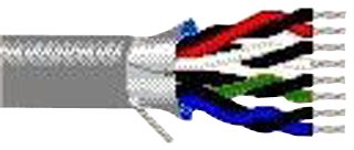 BELDEN 9506 060U500 Cable Multipar, Computadora, Blindado, 6 par, 24 AWG, 0.2 mm², 500 ft, 152.4 m