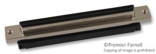 TE CONNECTIVITY - AMP 749877-9 I/O Connector, 100 Contacts, Receptacle, SCSI, IDC / IDT, AMPLIMITE 0.050 Series, Cable Mount