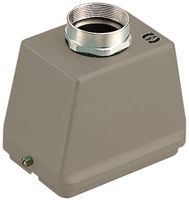 HARTING 09300480440 Heavy Duty Connector, Entrada Superior PG29, 2 Clavijas, Alto Perfil, Capucha, Entrada Superior