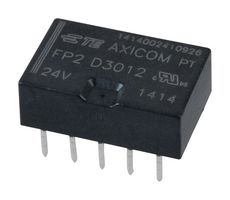 SAME SKY CDM816-06A-01FST-3M-67 Relevador de Señal, 24 VDC, DPDT, 2 A, Serie FP2, Agujero Pasante, Bobina Doble de Enclavamiento