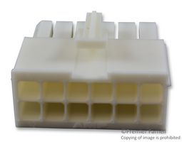 TE CONNECTIVITY - AMP 770581-1 Carcasa de Conector, Serie Mini-Universal MATE-N-LOK, Macho, 12 Posiciones, 4.14 mm