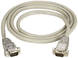 BLACK BOX EDN12H-0005-MM Computer Cable, D Sub 9 Position Plug, D Sub 9 Position Plug, 5 ft, 1.5 m, Beige
