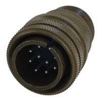 AMPHENOL INDUSTRIAL 97-3106A-18-19P Circular Connector, 97 Series, MIL-DTL-5015 Series, Straight Plug, 10 Contacts, Solder Pin