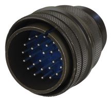 AMPHENOL INDUSTRIAL 97-3106A-28-12P Circular Connector, 97 Series, MIL-DTL-5015 Series, Straight Plug, 26 Contacts, Solder Pin