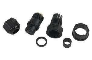 AMPHENOL LTW BD-08BFFA-LL7001 Circular Connector, Standard Circular Connector, Standard (B) Series, 8 Contacts