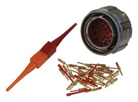 AMPHENOL AEROSPACE D38999/26FF32PN Circular Connector, MIL-DTL-38999 Series III, DS38999/26 Series, Straight Plug, 32 Contacts