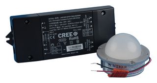 CREE LED LMH020-3000-30G9-20201TW Lámpara Empotrable de Techo, Lente tipo Domo, LED, 33 VDC, Blanco Cálido, 3000 K, 88.2 mm