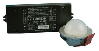 CREE LED LMH020-3000-35G9-20201TW Lámpara Empotrable de Techo, Lente tipo Domo, LED, 33 VDC, Blanco, 3500 K, 88.2 mm