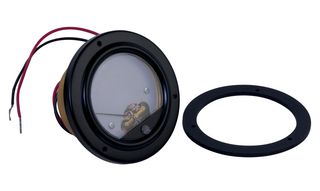 HOYT ELECTRICAL INSTRUMENT 6351-19-10VDC-BL Medidor de Panel Analógico, Industrial, a Prueba de Polvo y Agua, Voltaje CC, 0V ta10V